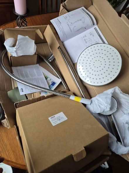 Photo of free Dual Shower Head Piping & Fixings (Clerwood EH12) #3