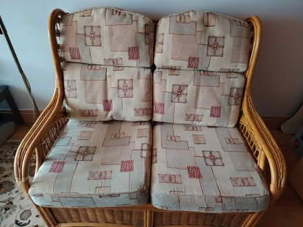 Photo of free Wicker 3 piece suite (Swords) #2