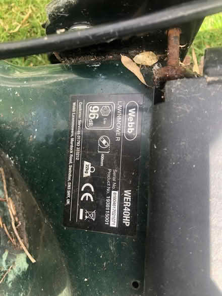 Photo of free Petrol lawn mower (Elham CT4) #2