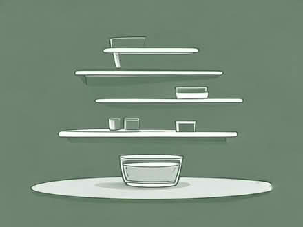 Photo of Optimum 2000 glass shelves (Hassocks BN6) #1