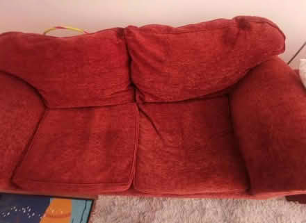 Photo of free Fabric sofa (Palmer Park RG1) #2