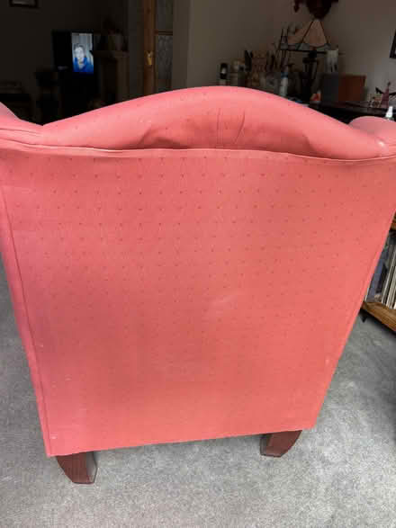 Photo of free Terracotta Wing back chair (Brickhill MK41) #2