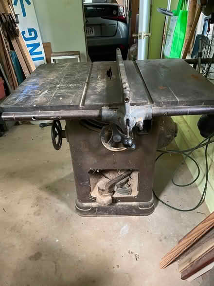 Photo of free Vintage table saw (DC side of Warrenton) #1