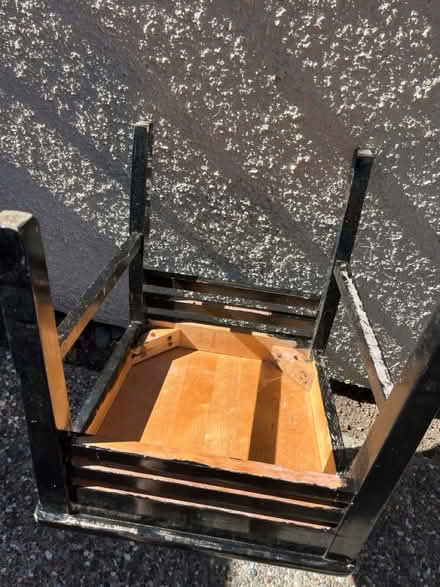 Photo of free Old wooden chair (Sunny arts area) #2