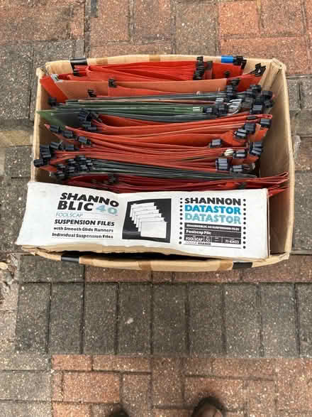 Photo of free New and partially used hanging files (Northchurch HP4) #1