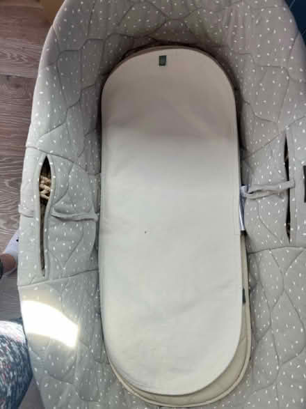 Photo of free Little Green Sheep cot/moses basket (Clapham South) #3