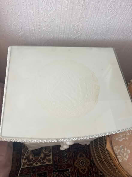 Photo of free 2 white bedside tables (Harold Wood RM3) #3
