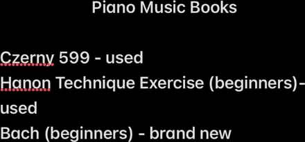 Photo of free Books of Sheet Music Piano (Pentonville Road N1) #1