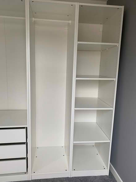 Photo of free Ikea Pax Wardrobe - White (EH5 2NE) #3