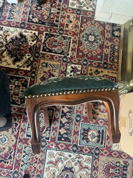 Photo of free Small footstool (Harold Wood RM3) #1