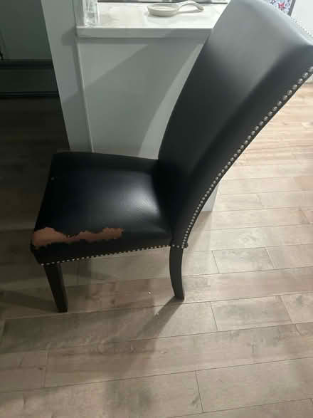 Photo of free Already peeling chairs (Rockville) #2