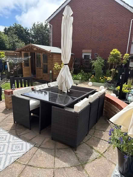 Photo of free Garden table and chairs (Sa16) #1