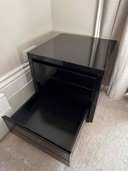 Photo of free Large two draw bedside table (Highbury Barn N5) #4