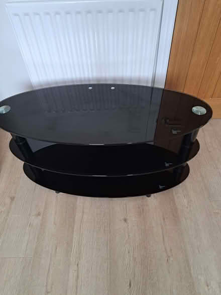 Photo of free Glass tv stand (Penrith CA11) #2