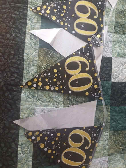 Photo of free 2 x 60th bunting (Upper Wolvercote OX2) #1