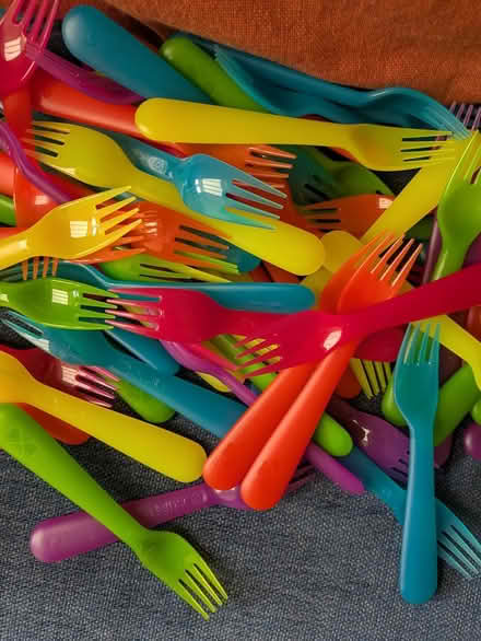 Photo of free Fun plastic cutlery (Silverknowes EH4) #3