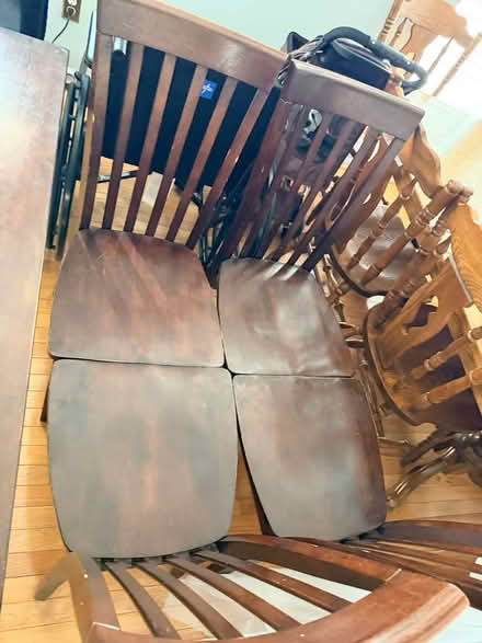 Photo of free Solid wood dining set (Gainesville VA) #1