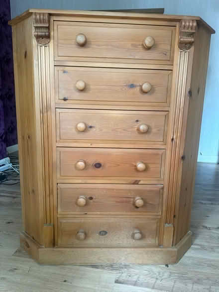 Photo of free Solid pine corner drawers (Kirkhams M45) #2