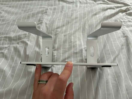 Photo of free Silver Metal Laptop Stand (Potters Bar EN6) #2