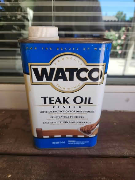 Photo of free Teak Oil (Modesto) #1