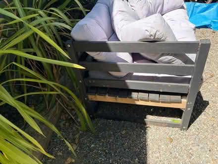 Photo of free Outdoor love seat (Homestead Valley) #3