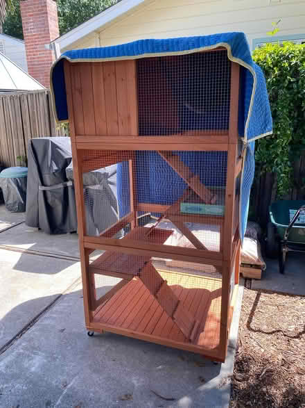 Photo of free PawHut cat enclosure (3-level) (Pleasant Hill) #1