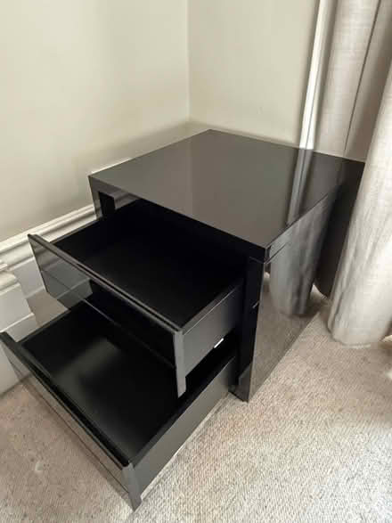 Photo of free Large two draw bedside table (Highbury Barn N5) #2