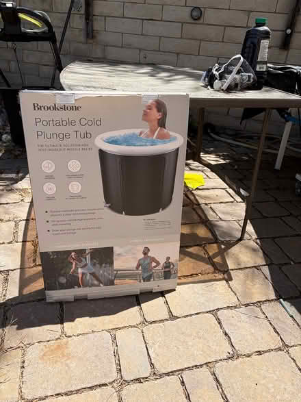 Photo of free Portable cold plunge (27502 label ave. SCV) #2