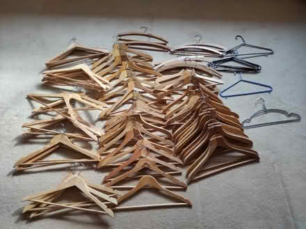 Photo of free Clothes hangers (Buglawton CW12) #1