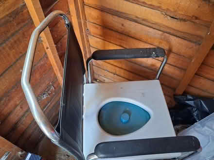 Photo of free Old commode chair (Goldington MK41) #2