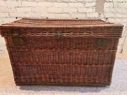 Photo of free Vintage wicker chest (Washington DC 20011) #1