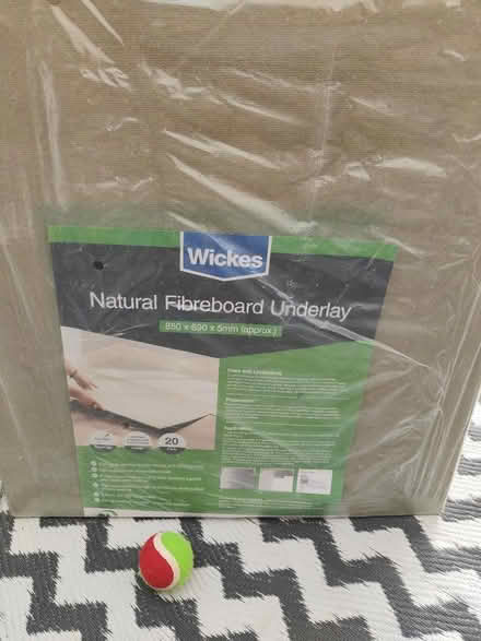 Photo of free Wicks natural fiberboard underlay (SY3) #1