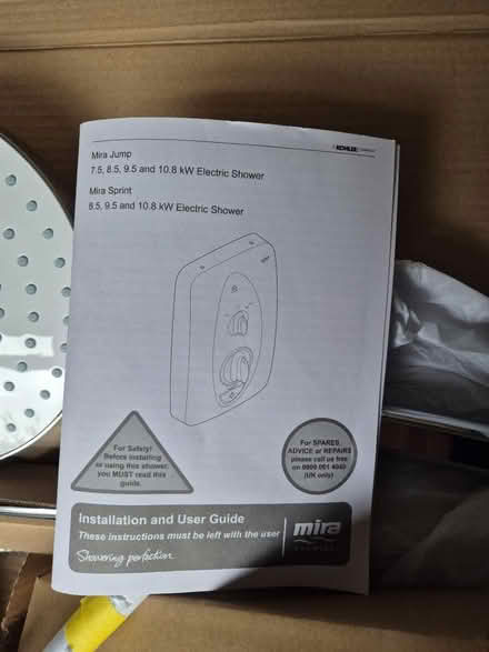 Photo of free Dual Shower Head Piping & Fixings (Clerwood EH12) #2