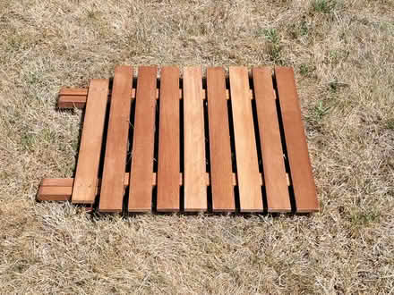 Photo of free Wooden outdoor fold-up table (Didcot OX11) #3