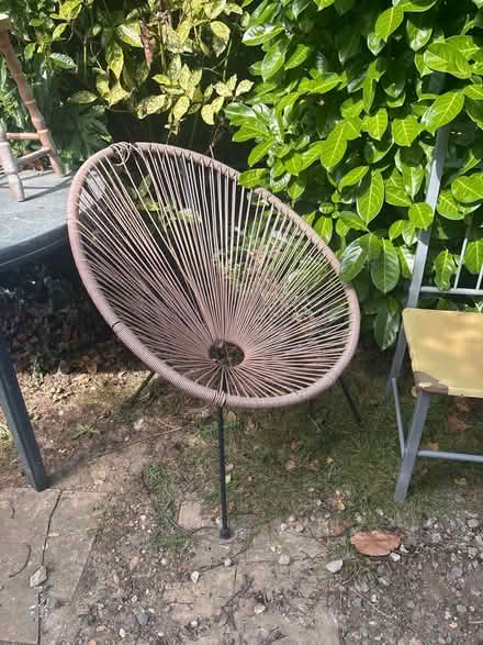 Photo of free Garden egg chair (Cranleigh) #1