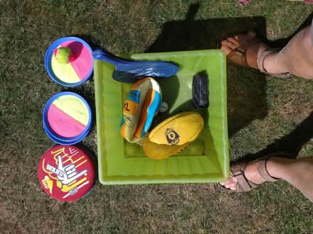 Photo of free Box of beach/garden games (Wootton OX1) #1