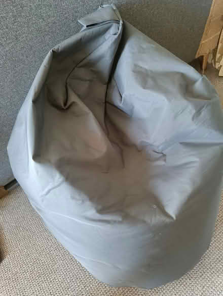 Photo of free Grey beanbag (SE18 Royal Herbert Hospital) #2