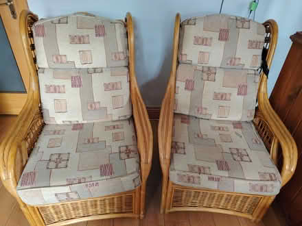 Photo of free Wicker 3 piece suite (Swords) #1