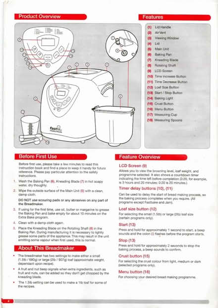 Photo of free Fastbake Breadmaker (Frimley GU16) #2