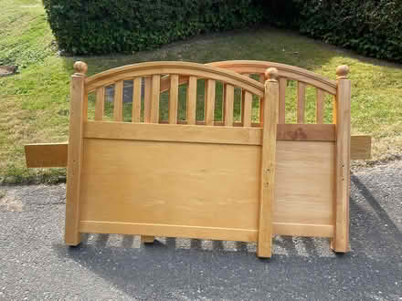 Photo of free Wood Twin Bed Frame (Northeast Seattle) #1