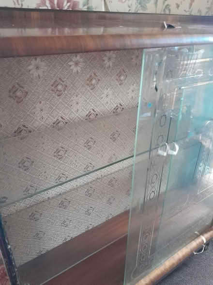 Photo of free Vintage glass display cabinet (Brockworth GL3) #2