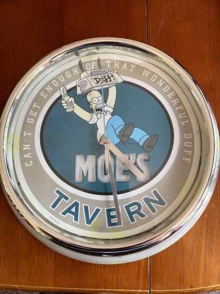 Photo of free Moe’s tavern clock (Selsdon CR2) #1