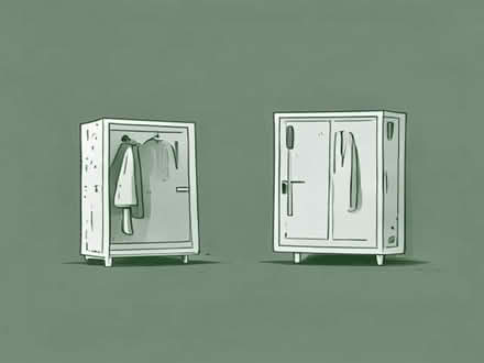 Photo of free Two Single Wardrobes (Warburton WA13) #1