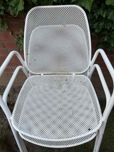 Photo of free 2 x Habitat vintage metal chairs (Dublin 6w) #1