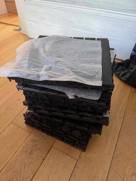 Photo of free 15pcs patio flooring (Highbury Barn N5) #2