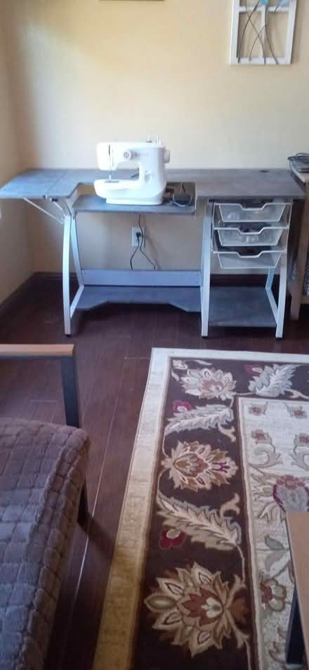 Photo of free sewing table (west Roseville) #1