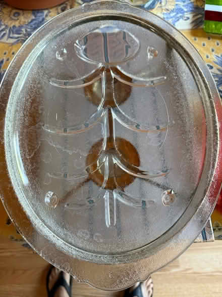 Photo of free Glass platter with candle warmers (Hale/Llagas in Morgan Hill) #3