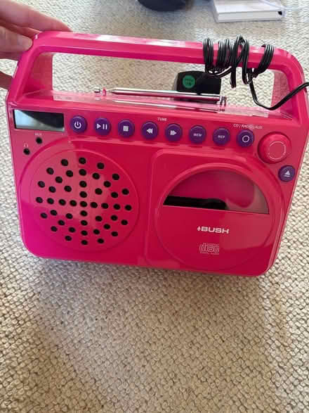Photo of free Bush CD/FM Radio Boombox (Whitley SN12) #1