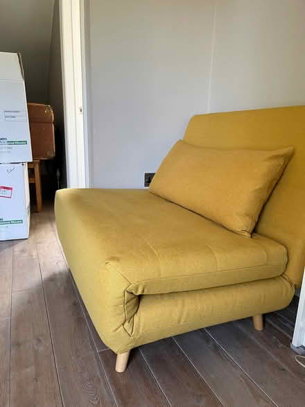 Photo of free Foldable 1,5 person sofa bed (Highbury Barn N4) #2