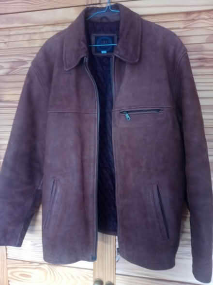 Photo of free Men's leather jacket size medium (Lawnswood LS16 LS16) #1